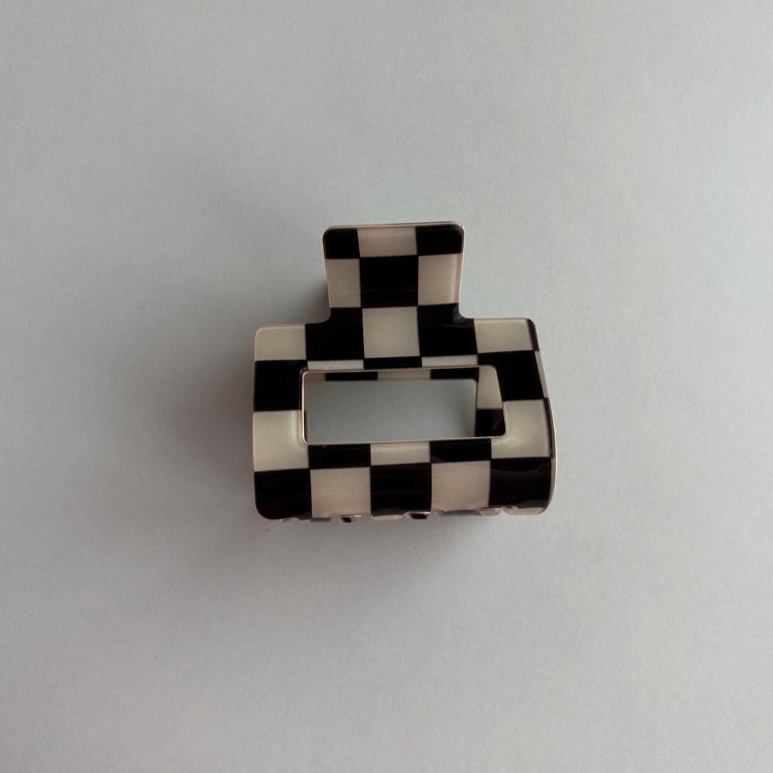 Racing Flag Hair Clip Small