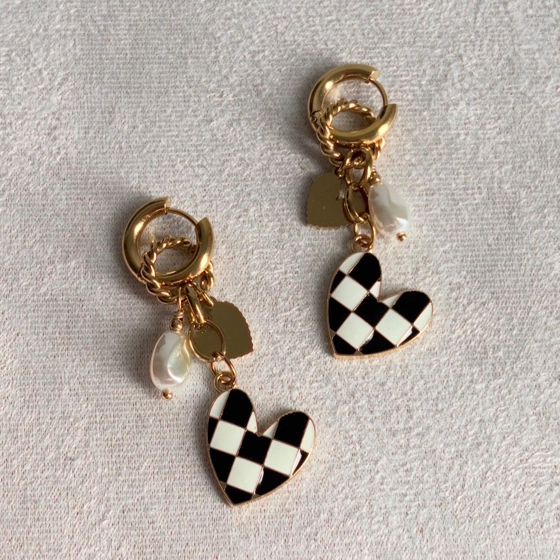 Racing Earrings