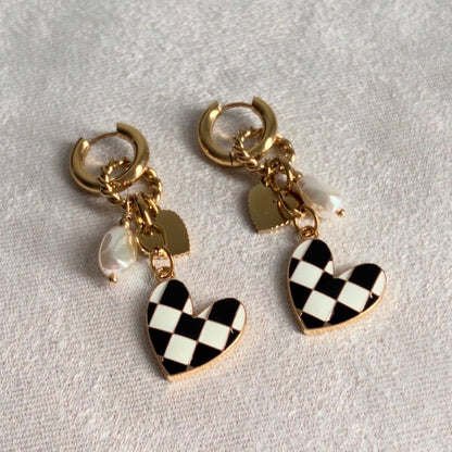 Racing Earrings
