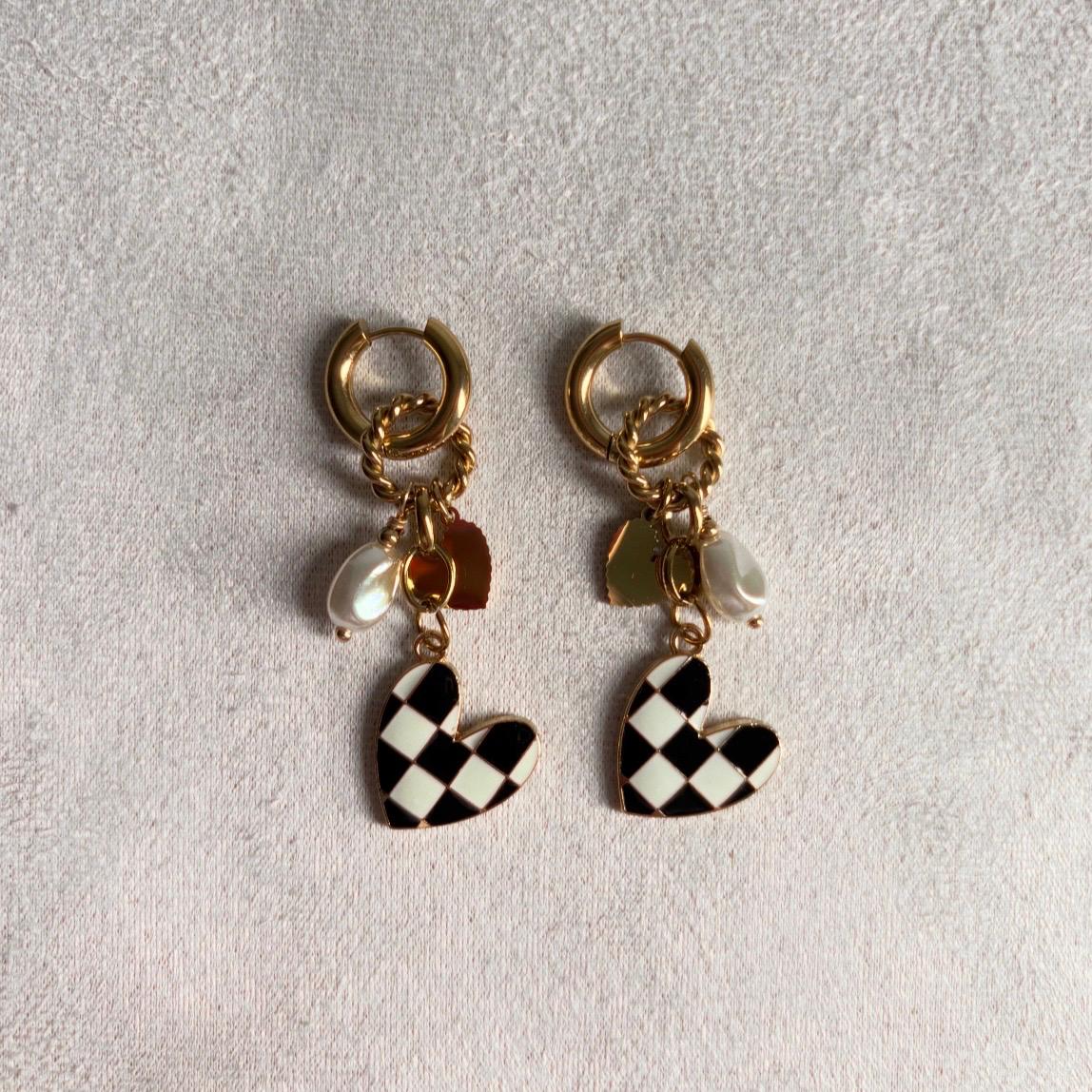 Racing Earrings